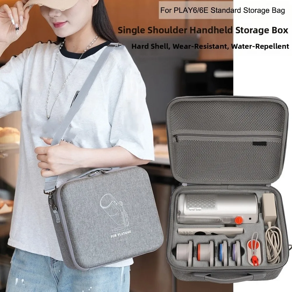 

Защитный чехол для проектора XGIMI PLAY6 с жесткой конструкцией и портативным ремнем для профессионалов, работающих в движении