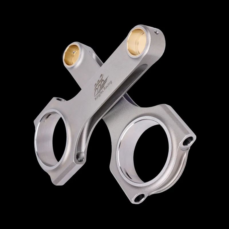 KTKROD Forged Conrod Rb25det 4340 Billet Steel Connecting Rod 6-Cylinder with Bolts for Nissan Rb25 det Skyline R33 Drift Car