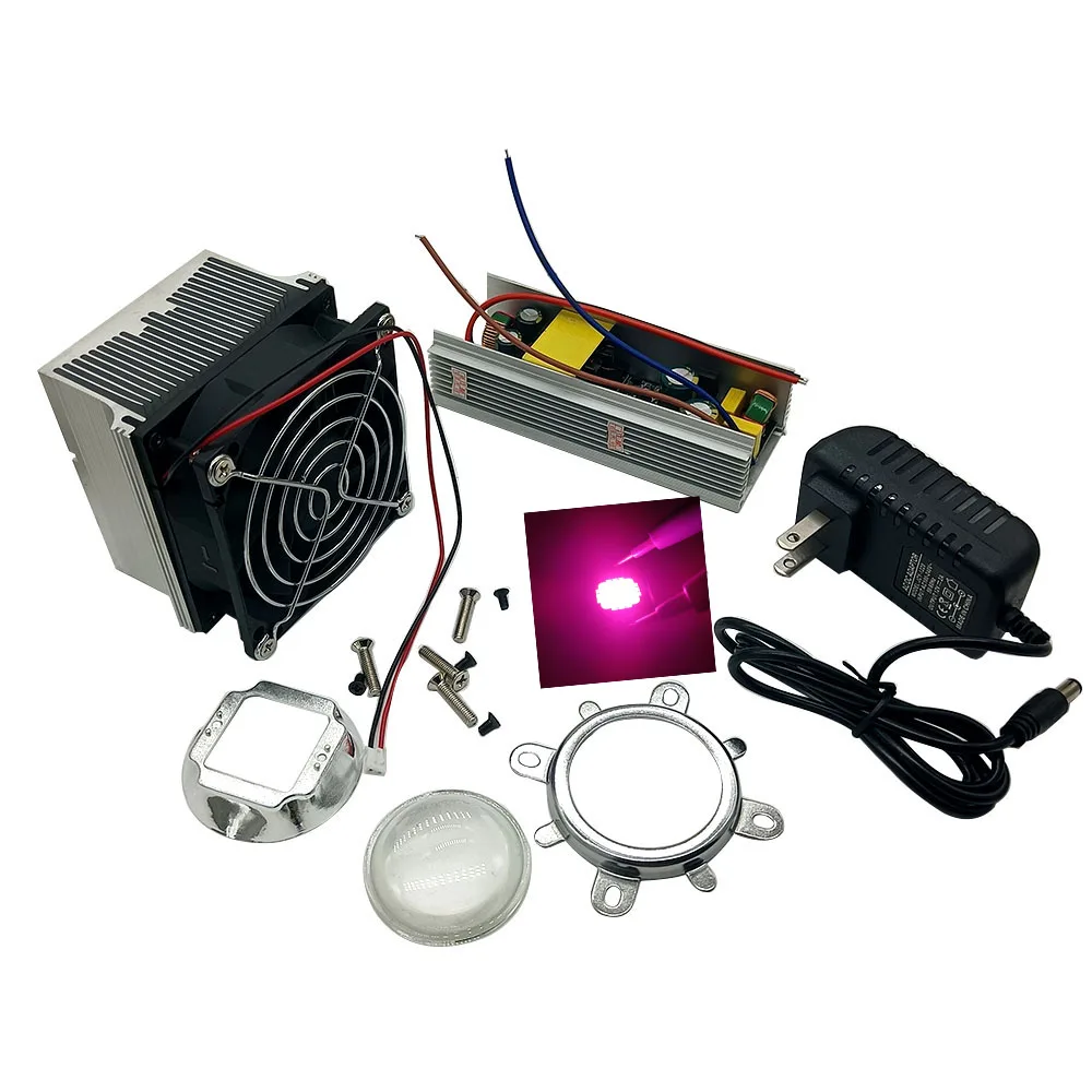 100W att High Power Warm white/ Naturally white/ White/  Full Spectrum/ LED chip Light + Heatsink Cooler+100W LED Driver