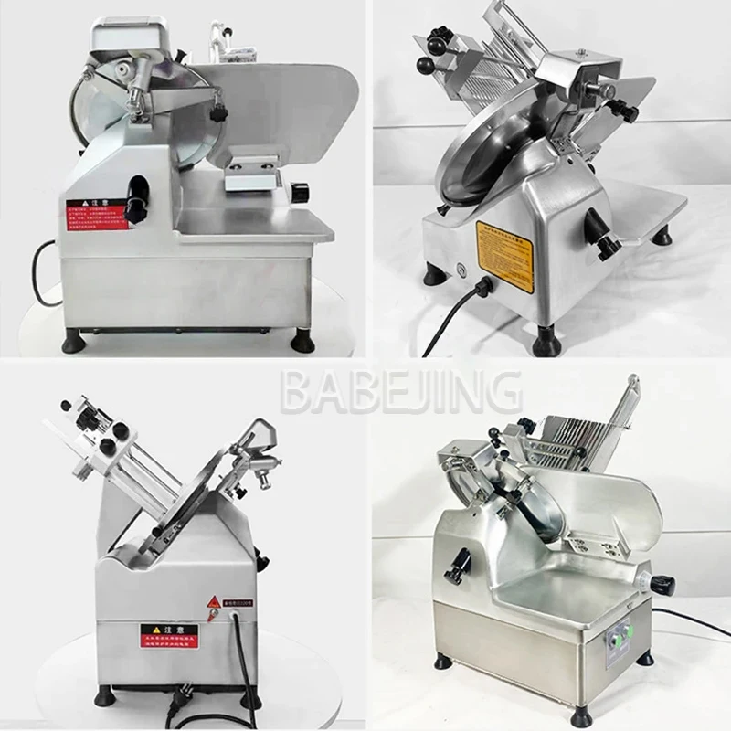 Easy To Operate Frozen Meat Slicer, Fully Automatic Meat Slicer, High-Speed Fresh Meat Slicer