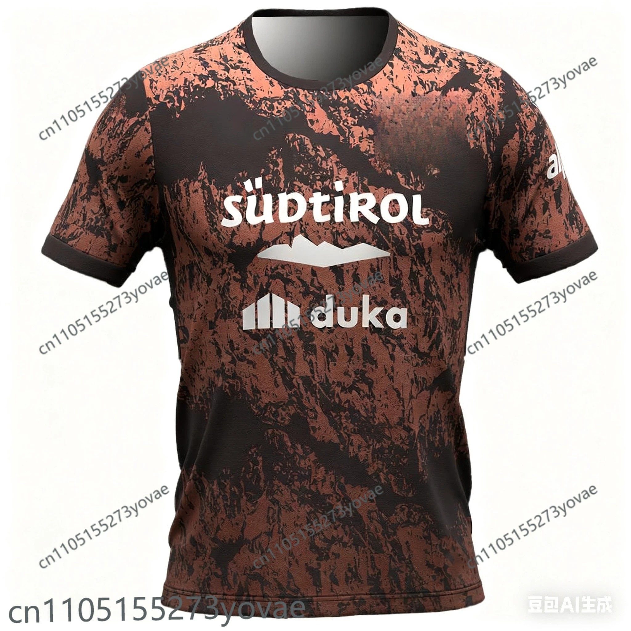 إيطاليا نمط Cosenza 2025-26 جديد وصول حار كرة القدم جيرسي رياضي الترفيه ثلاثية الأبعاد تي شيرت مطبوع الكبار أطفال للجنسين سلسلة تي شيرت