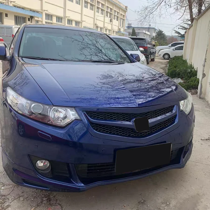 For 2008 2009 2010 2011 2012 ACURA TSX For Honda Accord Upper Bumper Hood Mesh Grills Front Bumper Grille Racing Grill Body Kit