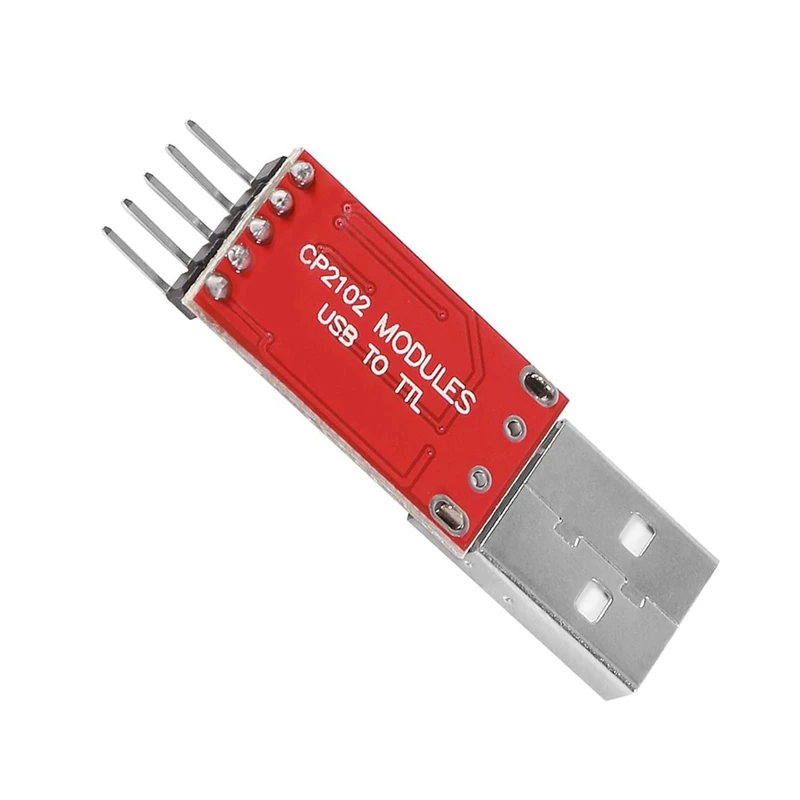 DIDI 3 Buah CP2102 USB 2.0 Ke TTL 5-Pin Adaptor Seri USB Ke TTL Modul Konverter Seri untuk UART STC 3.3V dan 5V