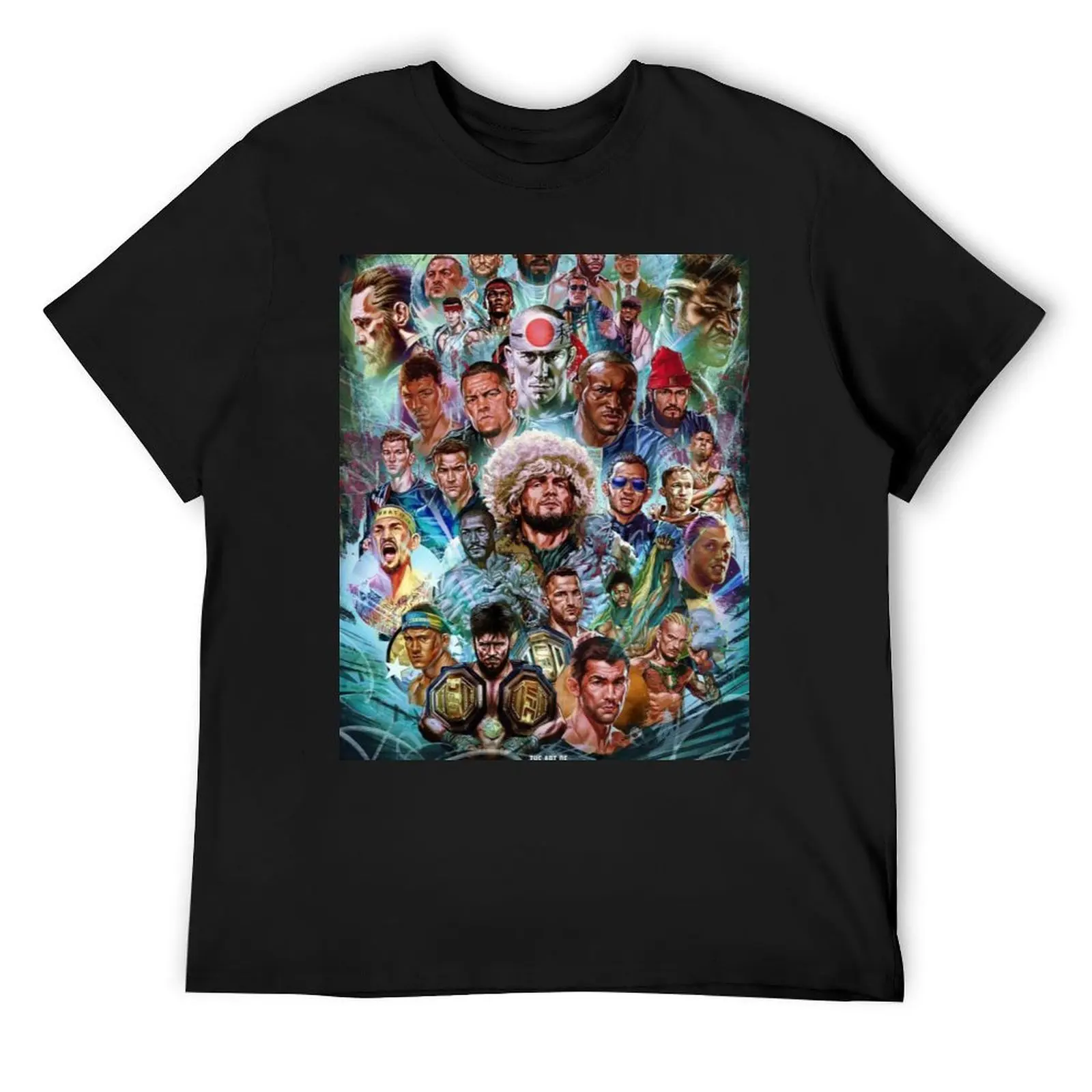 

Mix Martial Art cool poster T-Shirt vintage t shirts new gifts and t-shirts Anime t-shirt T-shirts man t shirts for men graphic