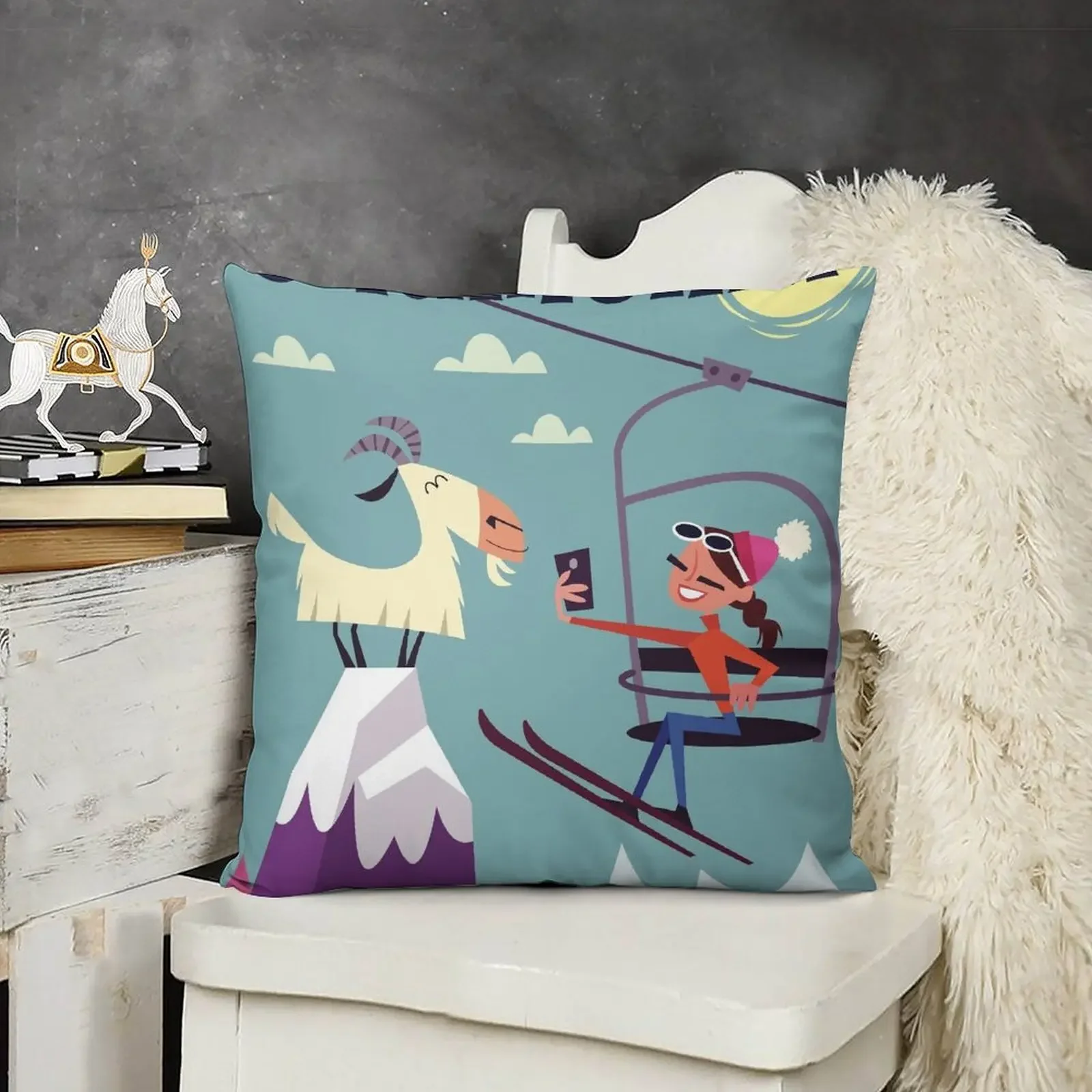 

Chamonix Mont Blanc poster Throw Pillow Anime Christmas Covers Cushions For Decorative Sofa christmas ornaments 2025 pillow