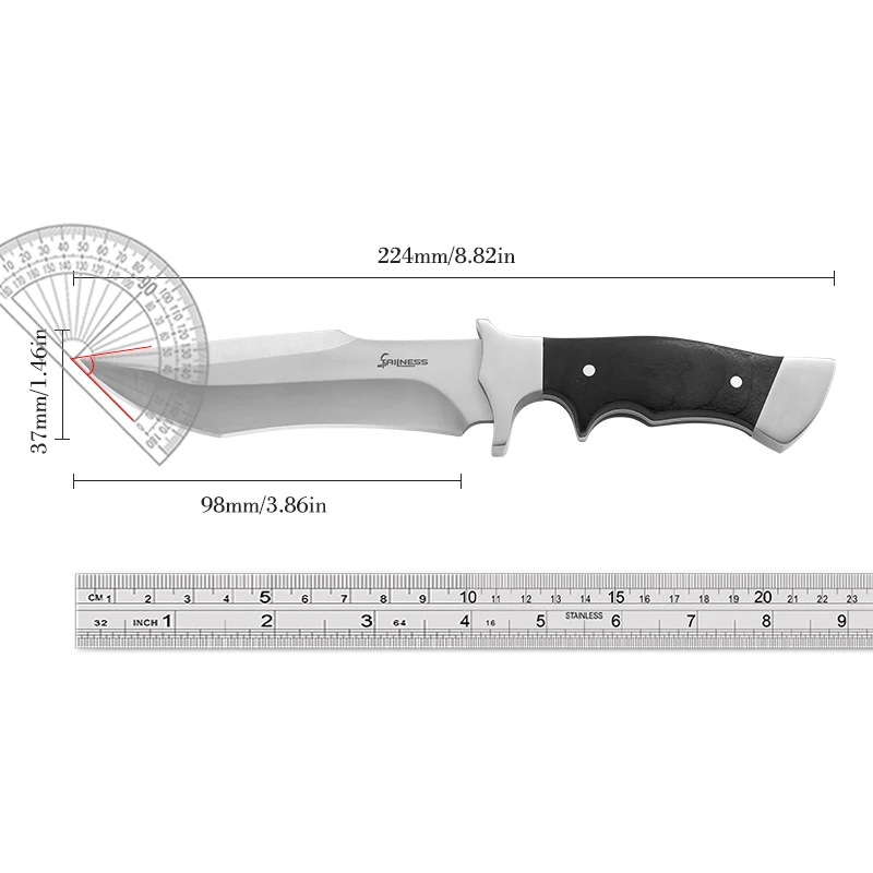 camping knife hunting knives fixed blade knife fixed blade tactical knife Fixed blade men\'s tactical knife bushcraft knives