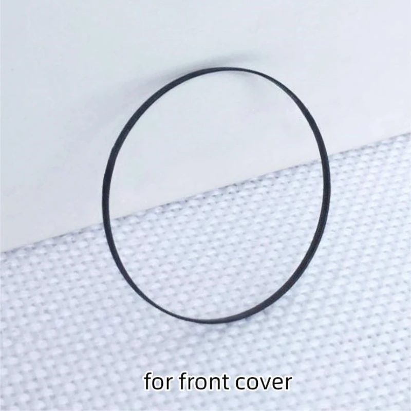 0.9mm X 0.45mm Black I Ring Watch Crystal Gasket for Waterproof Watch Glass 29.5mm to 39.5mm Inner Diameter