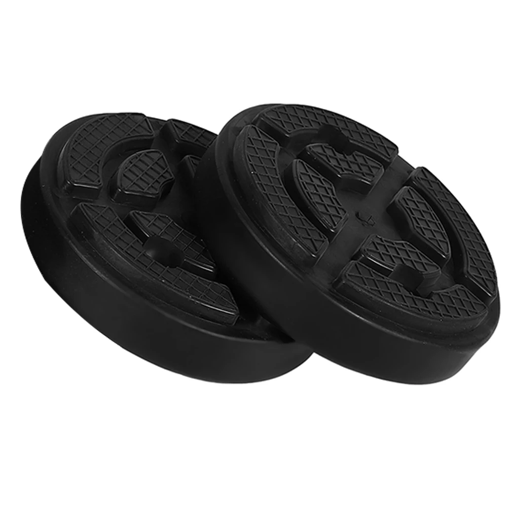 

Round Rubber Pad for Hydraulic Jack 3cm Thick Sturdy Wear Resistant Vehicle Lift RV Adapter Stand Pads Pinch Welds Floor Jack