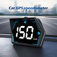 USB Car HUD Head Display Digital Speedometer GPS Speed Meter KMH MPH Dispaly for Truck Motorcycle Auto Part Accessories