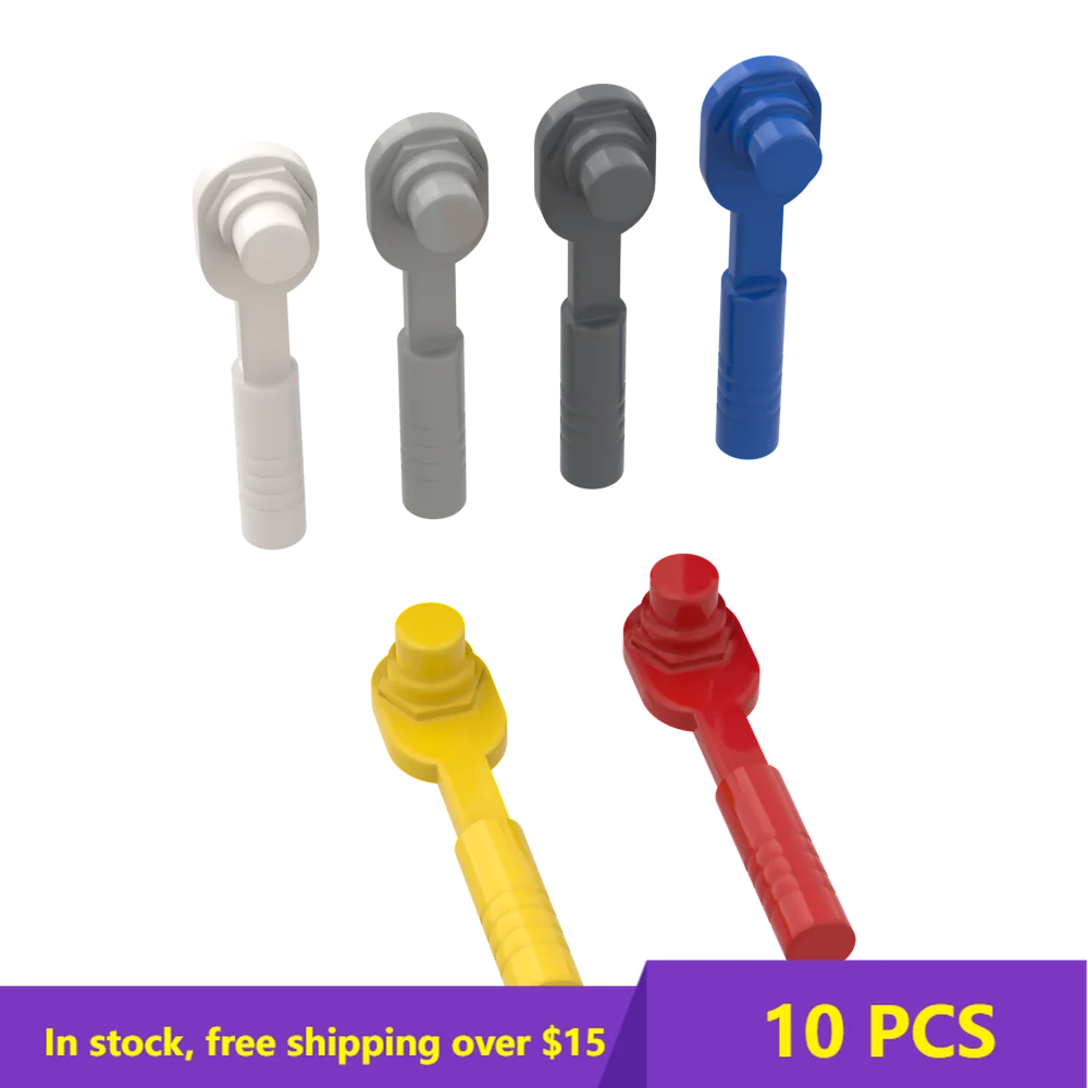 

10 PCS MOC Assemble Particle 604615 wrench tool Building Blocks Kit Replaceable Part High-Tech Toys For Children Gifts