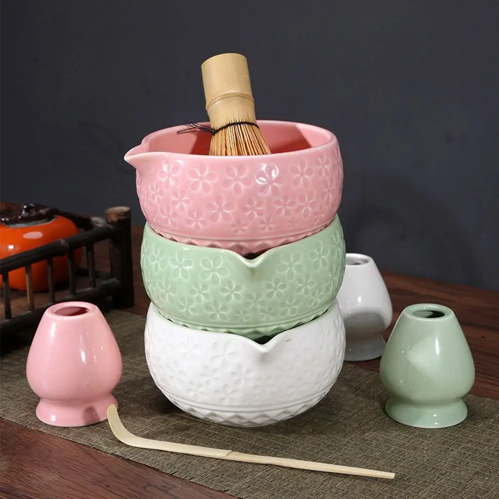 

2/4/7Pcs Japanese Matcha Japanese Matcha Blender Set with Bamboo Whisk Matcha Brush Teaspoon Reusable Matcha Tea Set Tea Whisk