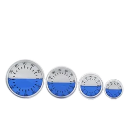 Metal Gradient MeterAngle Inclination Gauge Internal Built-in Line for DIY Medical Bed Vehicle Industrial Household Dia 20-60mm