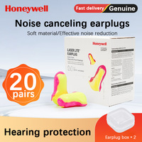 20 pairs】Honeywell LL-1 Foam soft earplugs Noise-canceling earplugs Noise protection ear muffs Factory Machinery