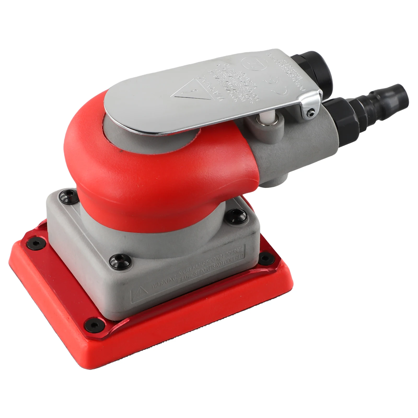 

Finishing Sander Square Air Sander Pneumatic Sander Grinding Parts Metal Grinding Square Wood Grinding 1/4 Inch Air Inlet Joint