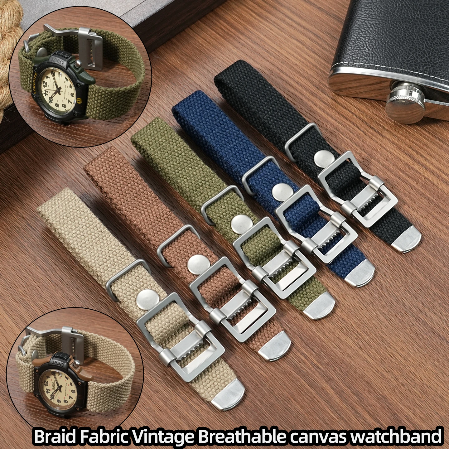 Braid Fabric Vintag… - image