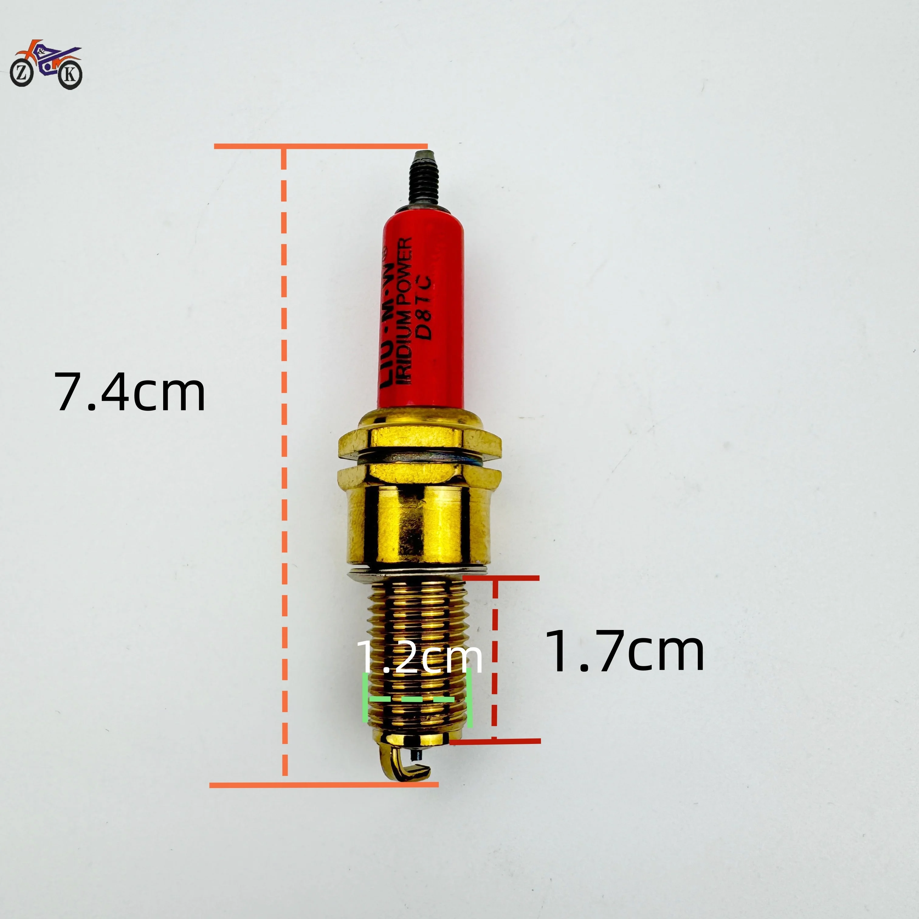1PCS For CR8E/A7TC/D8TC/Motorcycle Ceramic Spark Plugs Accesories