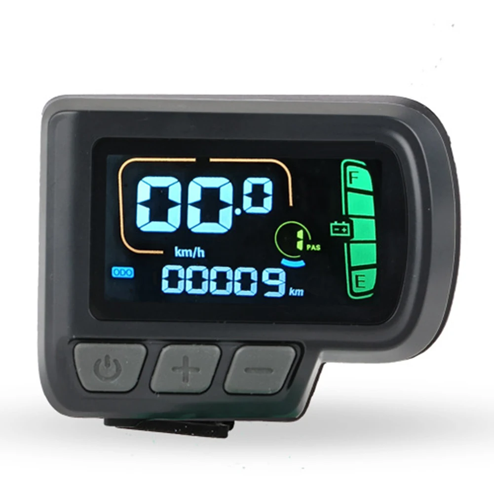 

Mountain Bike Meter Black Electric Bike Display Average Speed Display Error Prompt Function For Outdoor Biking