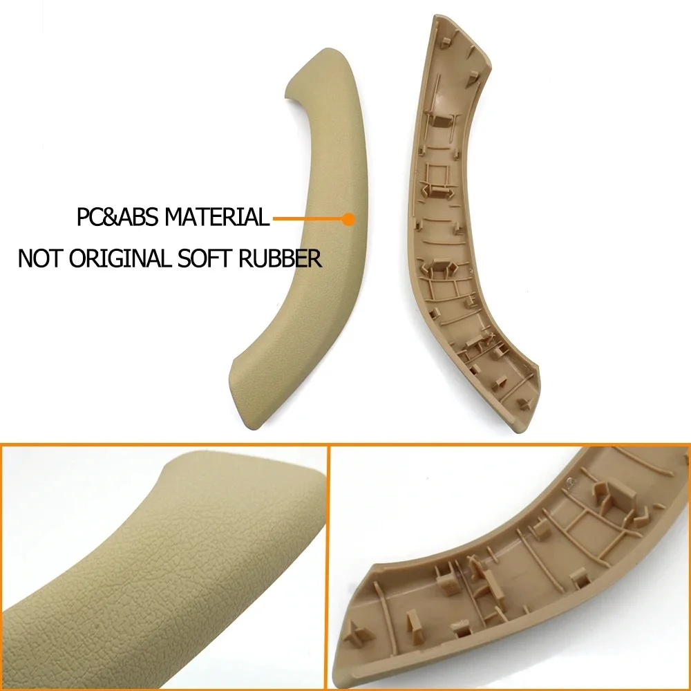 Interior Car Front Rear Left Right Door Handle Outer Cover Trim For BMW X1 X2 F48 F49 F39 2016 2017 2018 2019 2020 2021 2022