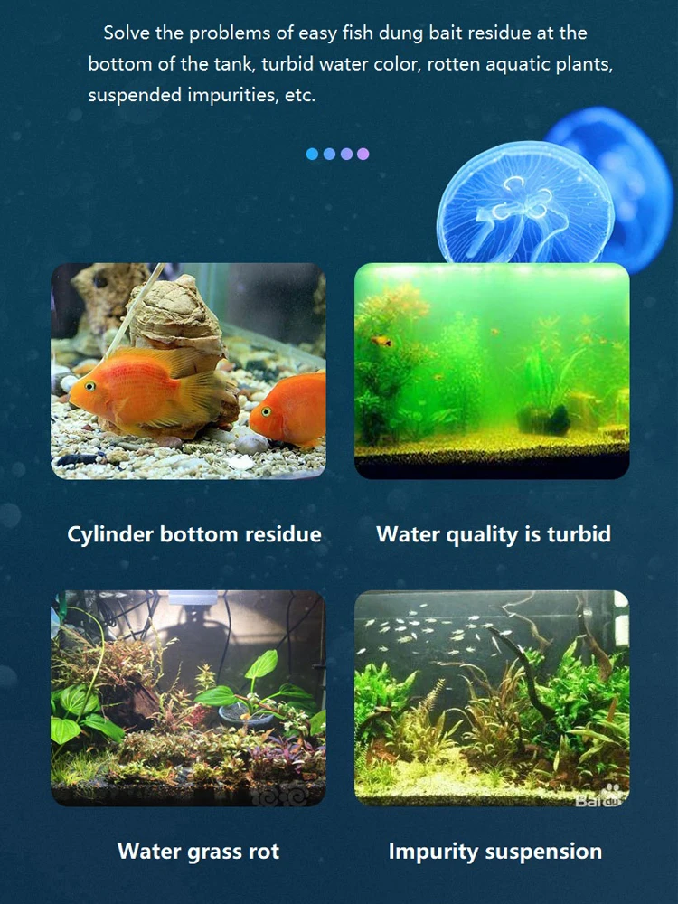 Nitrifying Bacteria Water Purifier Fish Pond Moss and Algae Removal Agent Fish Tank Water Quality Stabilizer Decomposition Waste