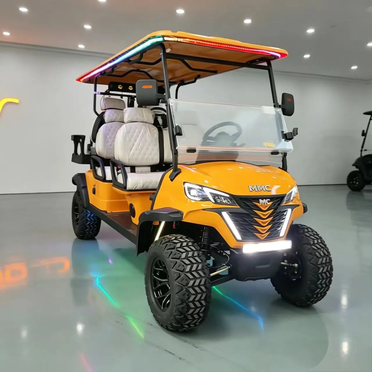 Electric Golf Cart High-End 4-Wheel Chassis 48V/60/72V 4000W/5000W/7500W for 2-8 People Quality Driven