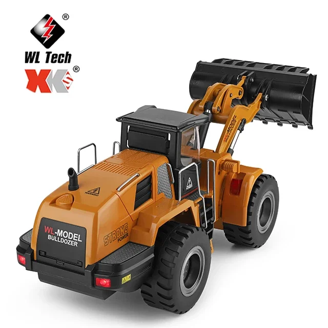 WL Toys No.14800 New Toy 1:14 2.4G Mini Simulation Remote Control Excavator Toys with Music Light for Kids