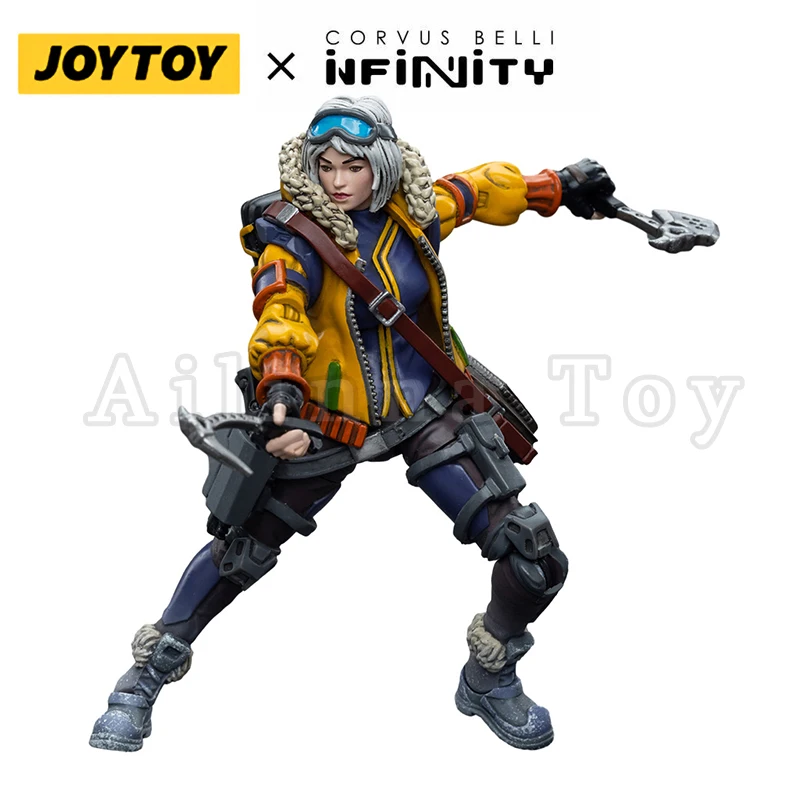 Joytoy Infinito Oktavia Grimsdottir Arpoador do Lcebreaker Anime Modelo, 1:18 Action Figure