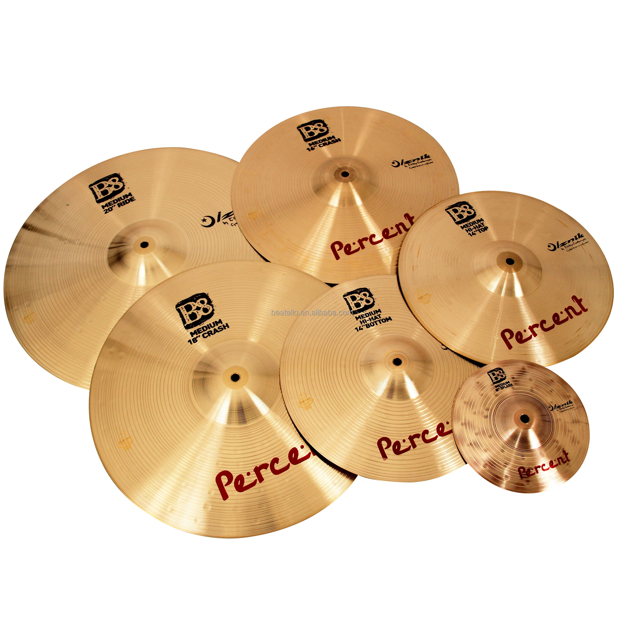 Handmade 6Piece Platillos 20