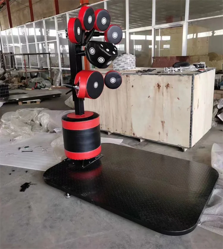 Equipamento Muay Thai Wushu de alta qualidade multifuncional MMA Fighting Master Tower Punch Kick Combinação alvo