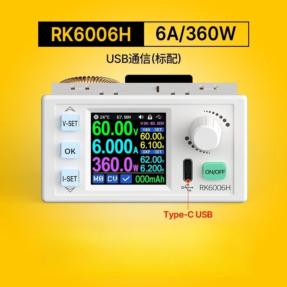 Limited Offer NEW RK6006H Buck RK6012 Buck DC Regulator Adjustable Numerical Control Power Supply Constant Voltage Constant C