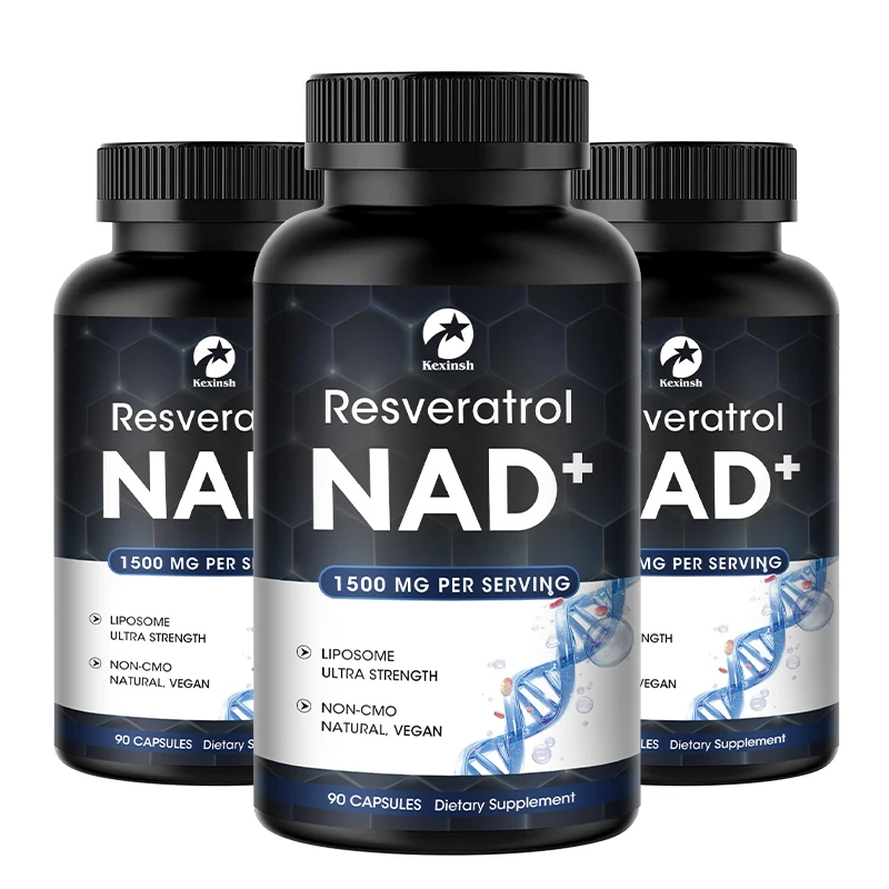 

Добавка NAD+ и Resveratrol Здоровое старение — Силовые капсулы помогают поддерживать регенерацию клеток Природная энергия Фокус и память