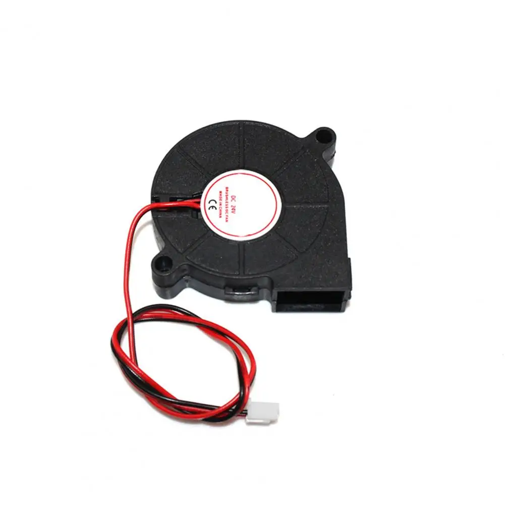 Pc Fan 3d Printer Cooling Fan Dc 5v/12v/24v Silent Turbo Blower Heat Dissipation 2 Pin Terminal Printer Accessories Replacement