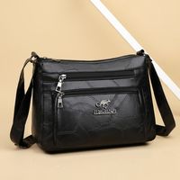 Fashion Ladies PU Leather Bag Women Crossbody Bag Multi-layer Shoulder Bags Handbag