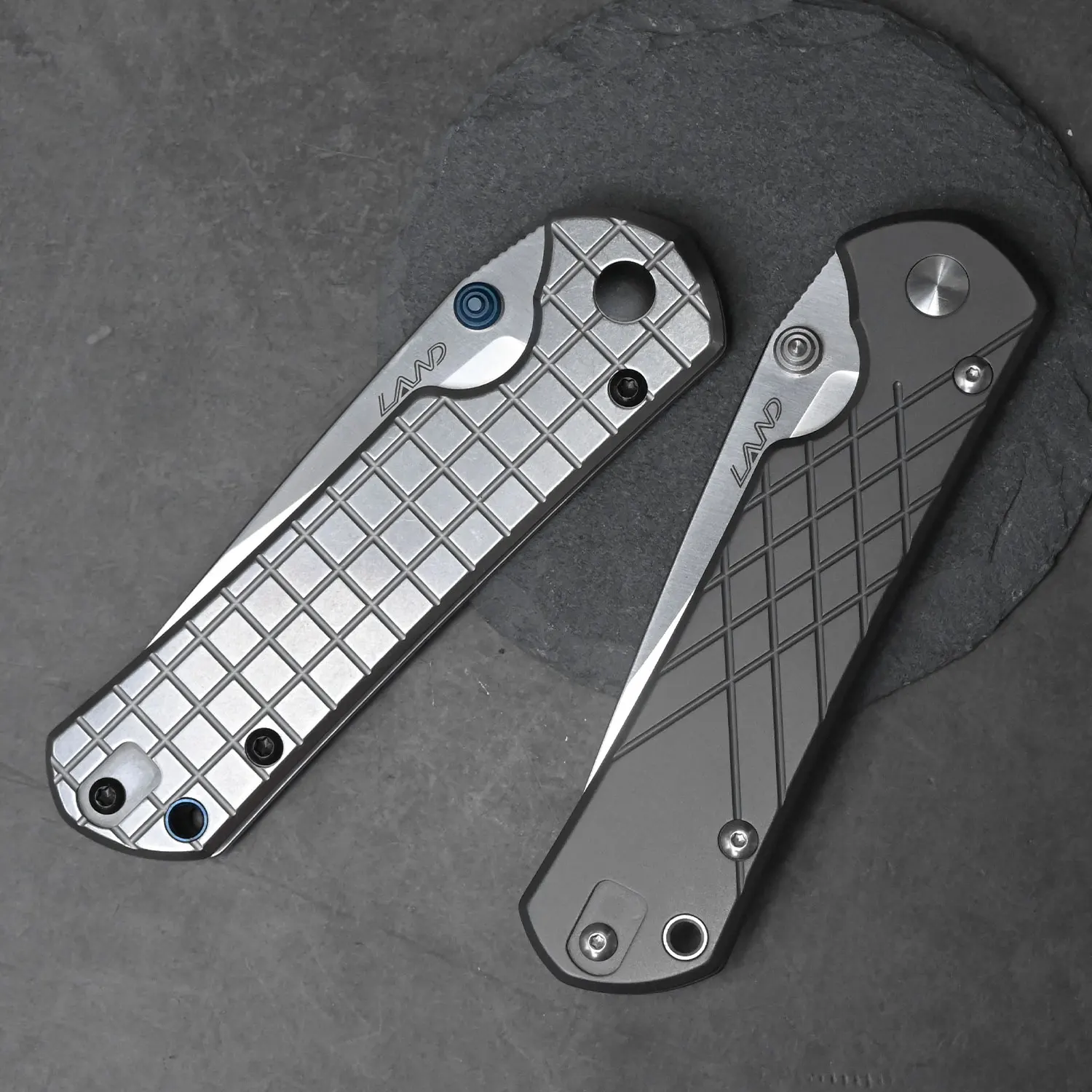 LAND 912SG/SX couteau pliant 12c27 lame roulement à billes équipement extérieur Edc Camping Exploration chasse survie couteaux portables