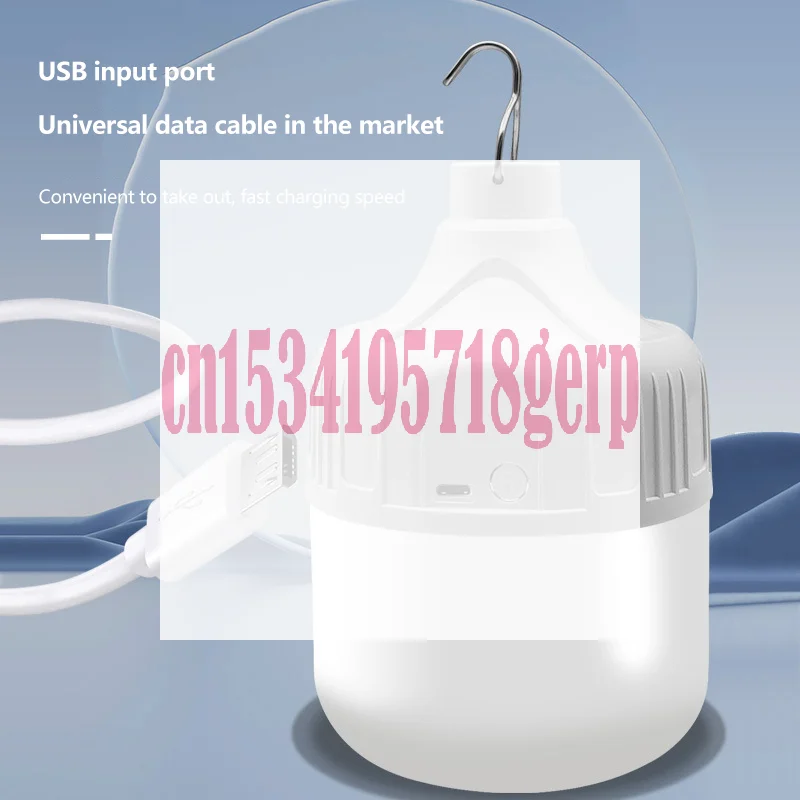 {DODOA}{Summer2} USB شحن 30W LED لمبة محمولة مقاومة للماء للتخييم في الهواء الطلق مصباح يدوي للإضاءة اللاسلكية في حالات الطوارئ