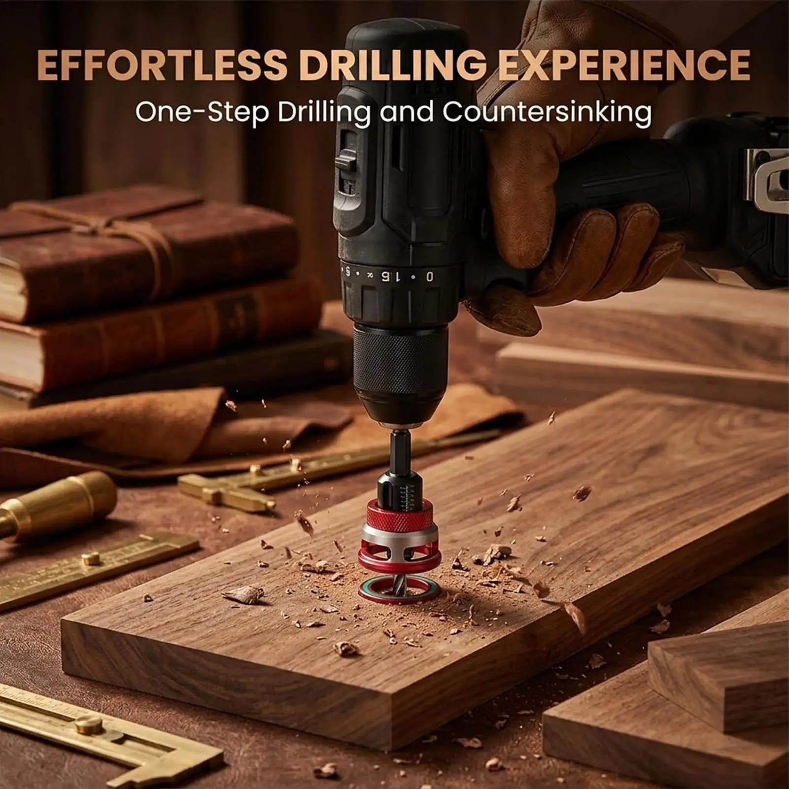 countersink-drill-bit-set-for-wood-alloy-two-flute-quick-adjust-tapered-woodworking-counterbore-drill-bit-for-woodworker-plywood