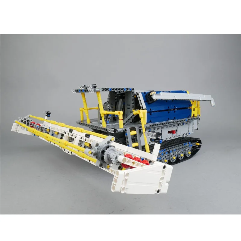 MOC-24287 シティ農業コンバインハーベスター ビルディングブロックモデル、3,929パーツ、男の子や子供向けのクリエイティブな誕生日おもちゃギフト