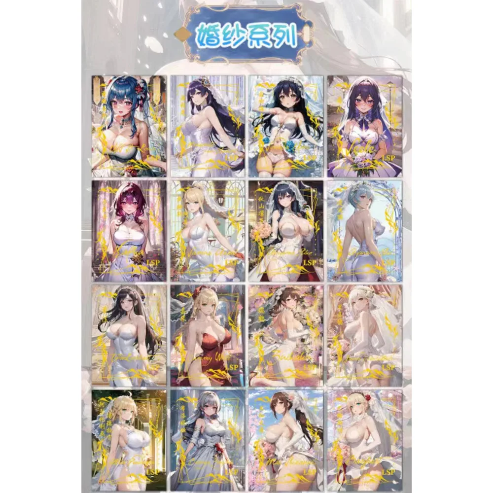 New Goddess Story Cards Collection Anime Character Anime Girls costume da bagno Bikini Feast Booster Box regalo Hobby