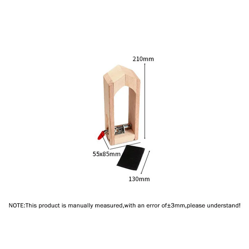 Skórzane przyrządy do szycia z zaciskami na stałe drewniane DIYS klip mocujący do szycia koronki regulowany ręcznie robiony klips praktyczne