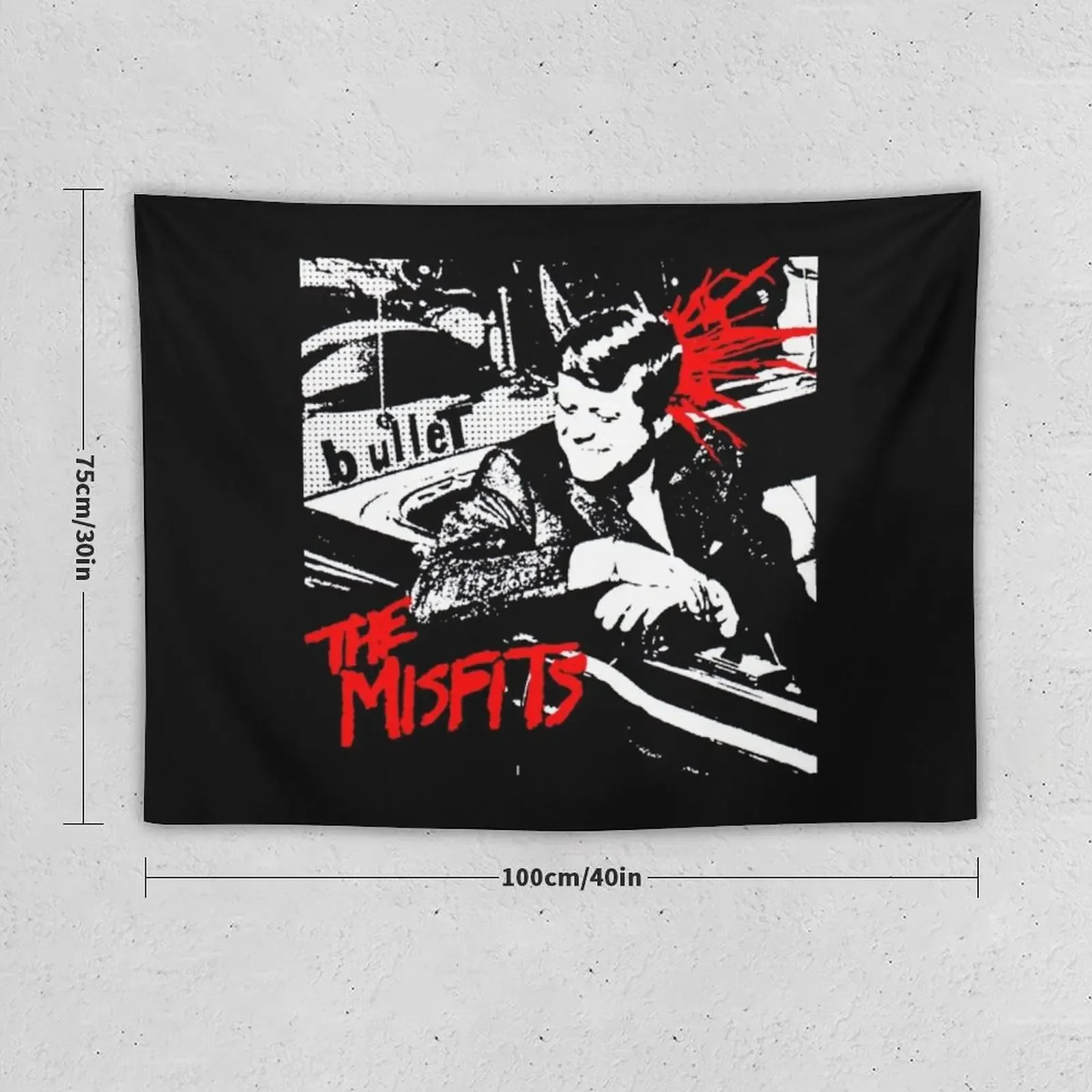 Misfits - Bullet Tapestry Bedrooms Decorations Bedroom Decorations Tapestry