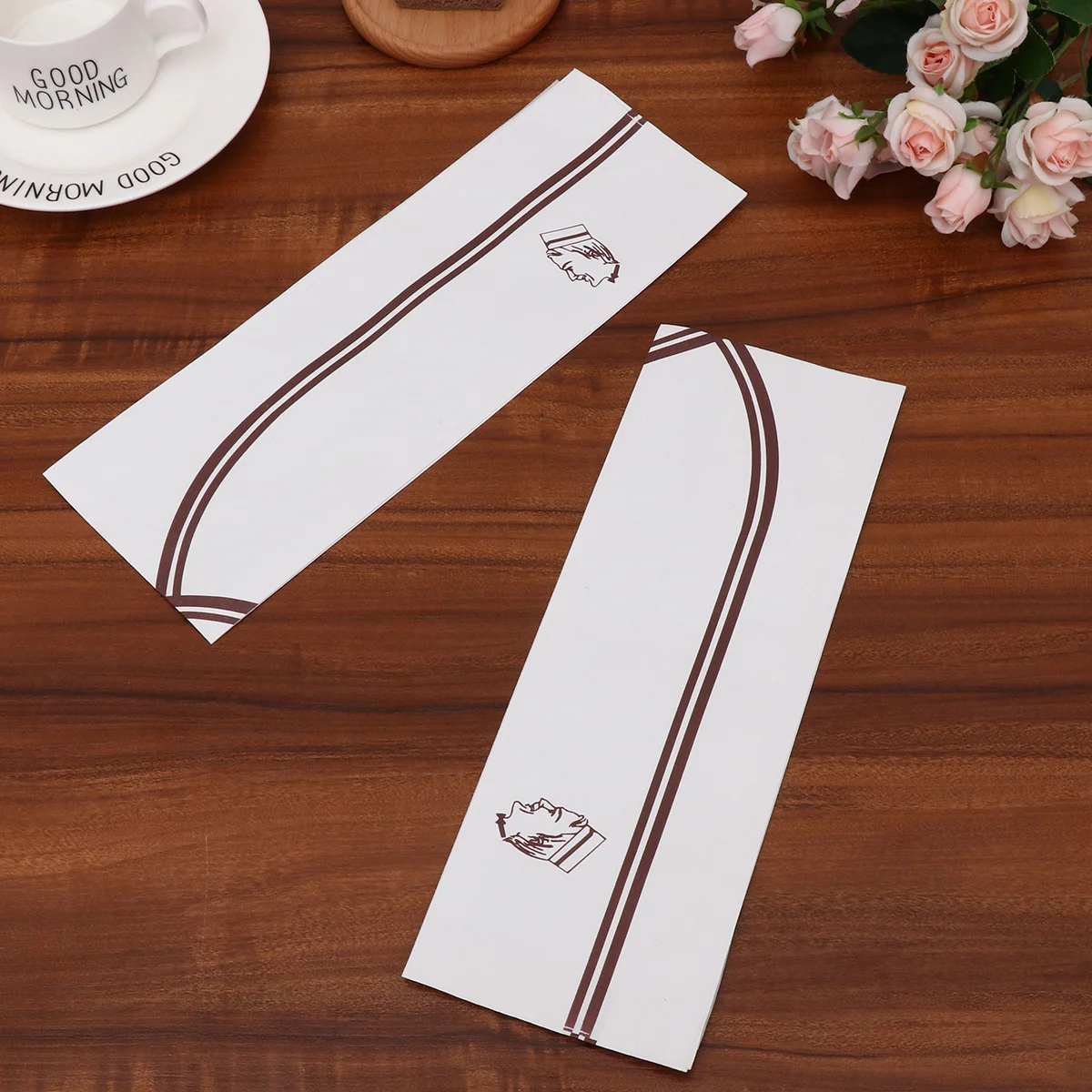 일회용 요리사 모자 40개입 팩 가벼운 심플한 주방 모자 요리사용 빨간색 종이 모자 2025년 사용