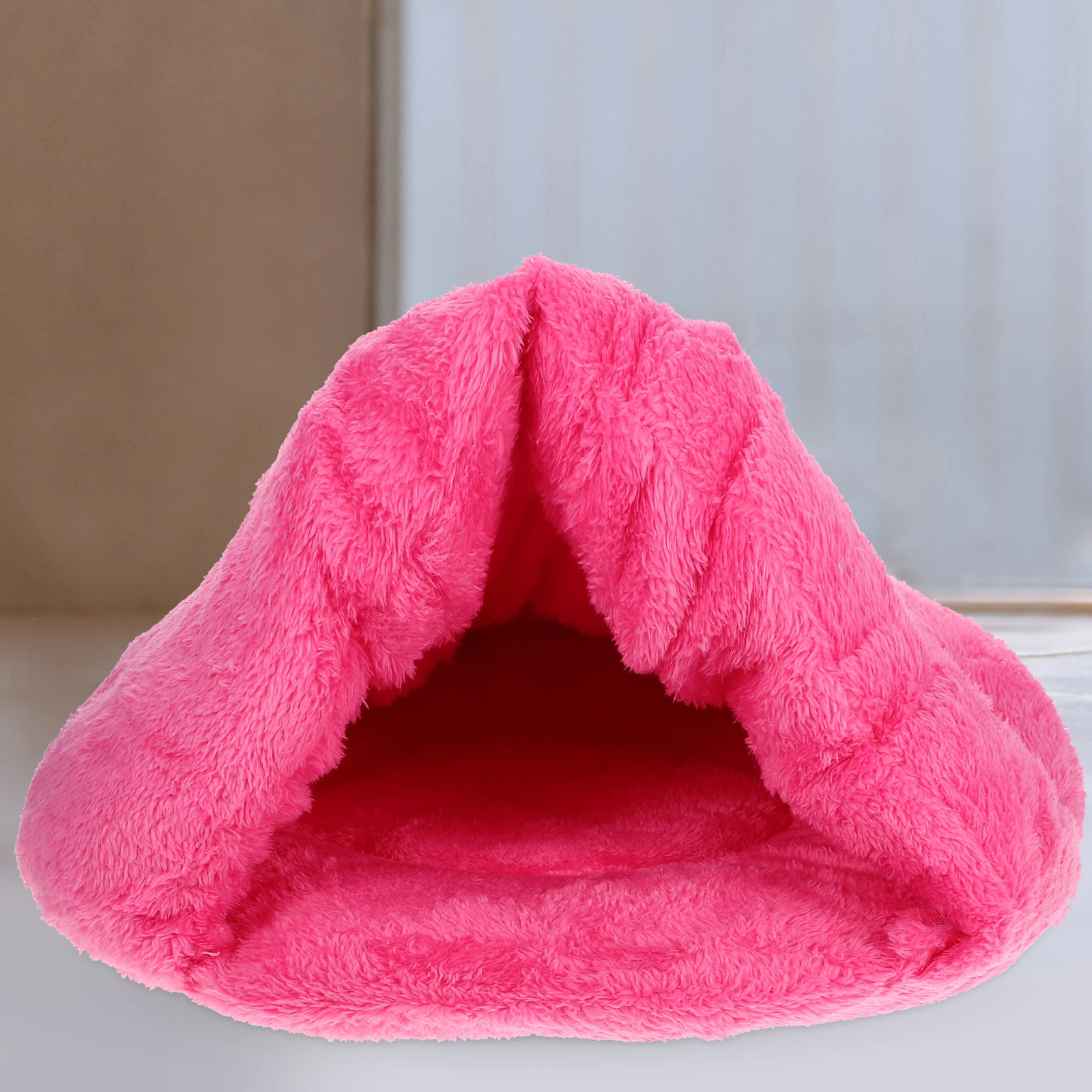 

Portable Cat Nest Dog Pet Sleep Warm Bed Cozy Small Beds Calming Outdoor