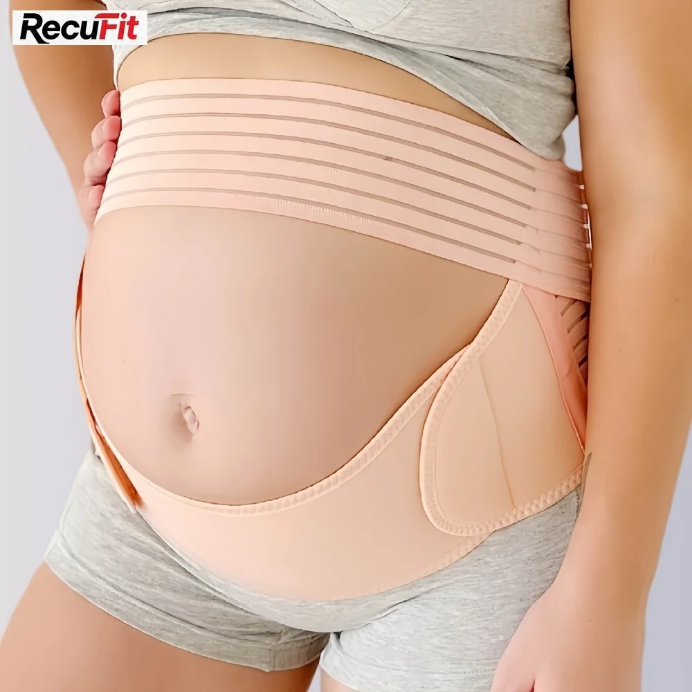 Pregnant Women Support Belly Band Back Clothes Belt Adjustable Waist Care Maternity Abdomen Brace Protector Pregnancy