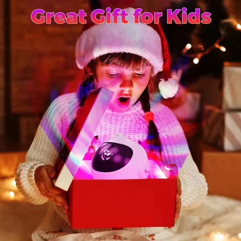 Astronaut Space Projector Star Projector Galaxy Night Light Starry Nebula Ceiling LED Lamp for Bedroom Home Decorative Kids Gift