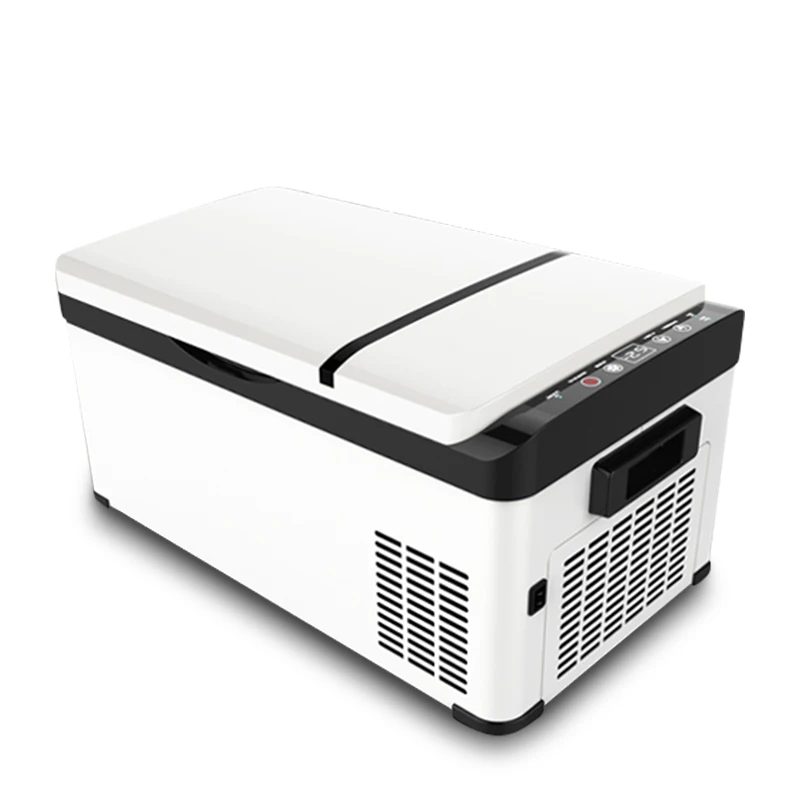 

Dc 24v 12v Portable Mini Compressor Freeze Car Fridge With Temperature Display For Travel Camp