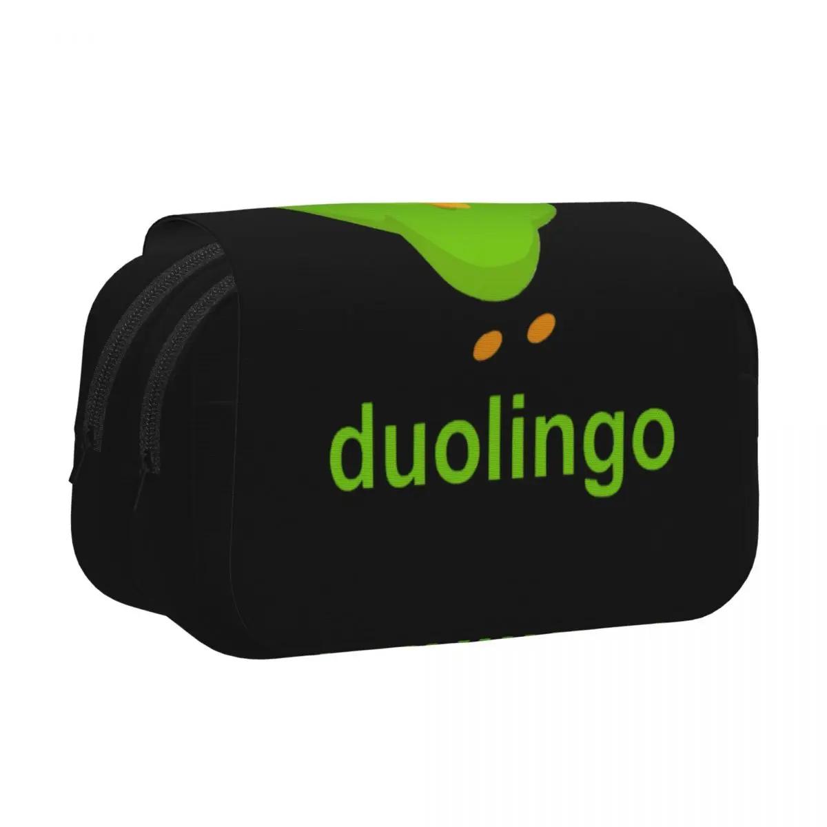 

Duolingo Owl Duo Pencil Case Pen Holder Hard Shell Leather Large Storage Pen Box Pencil Bag for Studen Gifts