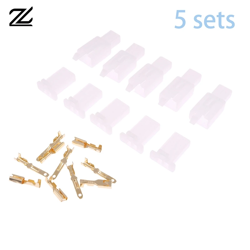 5Set 2.8mm 2/3/4/6/9P/14 Pin Automotive Electrical Wire Connector Male Female Cable Terminal Plug Kits Ebike Car