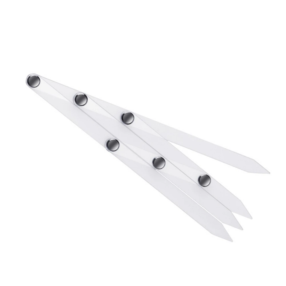 Eyebrow ruler Eyebrow measuring tool Eyebrow guide ruler Microbrush caliper template supports product customization