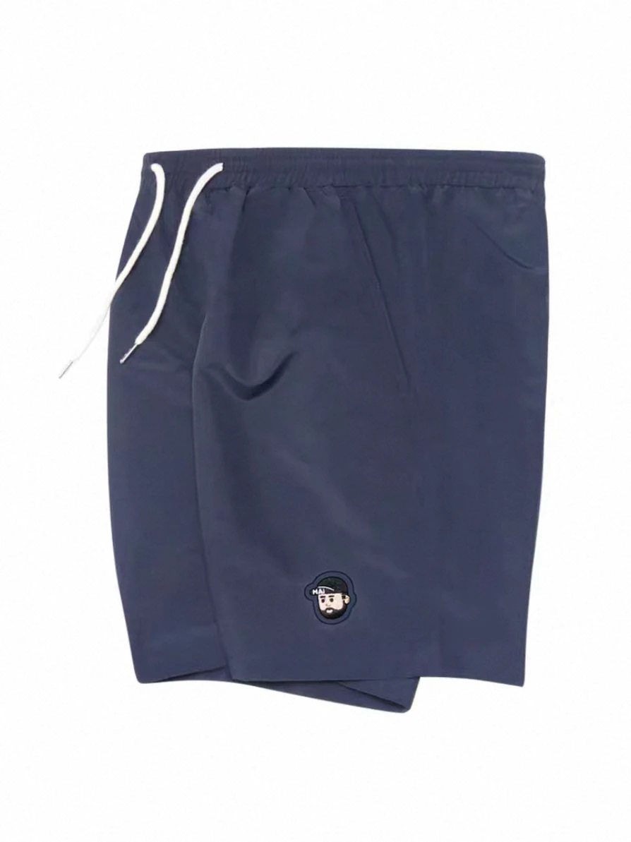 American Summer Logo Ricamo Qui Dry Allentato Casual Ors Fitn Sport Sottile Gamba Dritta Vita media Cintura Elastica