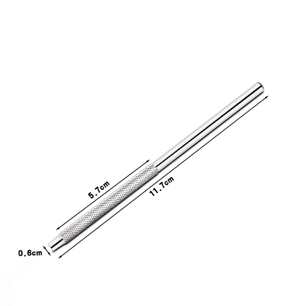 Miroir de bouche de dentiste en acier inoxydable, réflecteur de poignée, poignée d'odontoscope, outils de nettoyage dentaire, 5 pièces