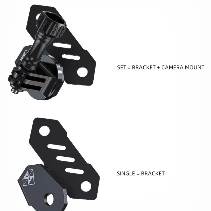 Spirit Beast Motorcycle Camera Bracket Action Cameras Holder Rearview Mirror Driving Recorder Bracket for Kawasaki Ninja 400 650